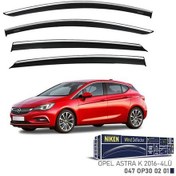 Resim Kromlu Cam Rüzgarlığı Opel Astra K 2016- 4lü 