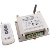 Resim KONTAKTEK DC 30A 12-48V Yön Kontrollü Uzun Menzilli Kumandalı Motor Sürücü 