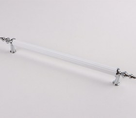 Resim Eraks Krom Beyaz 192 mm Zirve Kulp (4010 050 192) 