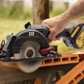 Resim Karokstore DX5010B 18 Volt 120 mm Kömürsüz Profesyonel Çok Amaçlı Daire Testere (Akü Dahil Değildir) 