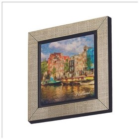 Resim Hollanda Görseli Baskılı Mdf Magnet 7x7 189 