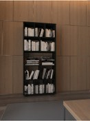 Resim Antrasit Dekorasyon Kitaplık D/32 G/81 Y/180 