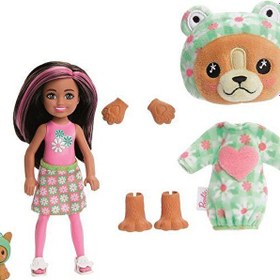 Resim Barbie Cutie Reveal Bebekler Chelsea Sevimli Kostümler Serisi - Köpekçik HKR17-HRK29 