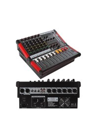 Resim Maxword Rps-6c-1000 Amfili Power Mikser 2x500w Mixer 2x99 Dsp Efektli 
