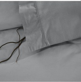 Resim Taç Ranforce Basic Queen Size Nevresim Takımı Gri 000000001000049323 Gri 