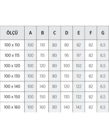 Resim Shower Dikdörtgen Duş Teknesi(Panelli) 100*160 