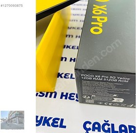 Resim Xiaomi Poco X6 Pro İkinci El TR | 512 GB | Sarı 
