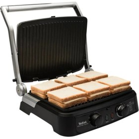 Resim Özbience Yüksek Performanslı Elektrikli Izgara ve Tost Makinesi, Döküm Çıkarılabilir Plaka 