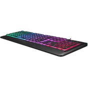 Resim Everest KB-2025 Siyah USB Rainbow Backlight Membrane Gaming Oyuncu Klavyesi 