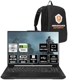 Resim ASUS TUF Gaming F16 Core5 210H 40GB 512GB SSD RTX3050/6GB 16" WUXGA 144Hz W11P Laptop FX607VJ 