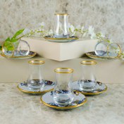 Resim Aryıldız Flor 12 Parça 6 Kişilik Çay Seti 165 ml 