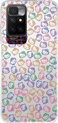 Resim Redmi 10 2022 Uyumlu Kapak Hello Kitty Tasarımlı Şeffaf Silikon Kılıf PrintiFy