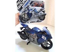 Resim Teknotrust 28 x 18 cm Kırılmaz Detaylı Motosiklet Motorbisiklet Oyuncak Motor Erkek Çocuk İçin 