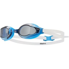 Resim Tyr Stealth-x Performans Aynalı Yüzücü Gözlüğü Mavi 