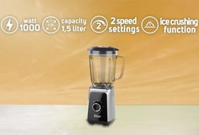 Resim "Zilan ZLN3925 Stand Blender -Smoothie - 1.5L Cam Kase, 1000W Güç, 2 Hız Ayarı ve Pulse Fonksiyonu " 