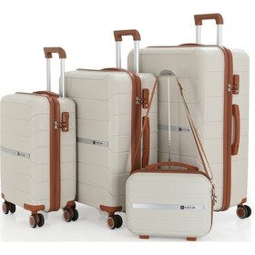 Resim Mçs Polipropilen 4lü Valiz Seti V366 S21sy1000048-set 11139 Çok Renkli 