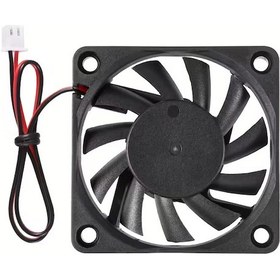 Resim Dc 12v Fan 60x60mm 6010 6x6cm 3500rpm Soğutucu Kuluçka Ekran Kartı Cooler Peltier Printer Pc Cpu 