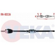 Resim Renault Master Iı Fd 2.5 Dcı Abslı 51 Dıs Uzunluk 1144mm 1998-2010 Komple Aks Sağ Ön 8200499895 