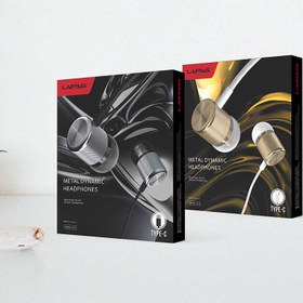 Resim Lapas E15 Type-C Kulaklık - Gri 