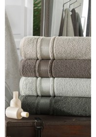 Resim Özdilek Colourist Banyo Havlusu 90x150 Cm Krem 