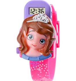 Resim Sones Synoke 99569 Çocuk Lcd Aydınlatmalı Su Geçirmez Elektronik Spor Saati Siyah Kırmızı 