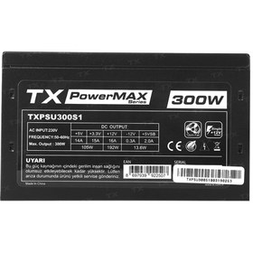 Resim TX Powermax 300w 2 Sata 2xıde Bilgisayar Güç Kaynağı 