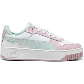 Resim Puma Carina Street Jr Çocuk Günlük Ayakkabı 393846-18 Beyaz 