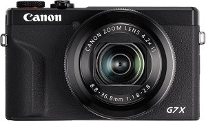 Resim G7X Mark III Siyah Dijital Fotoğraf Makinesi Canon