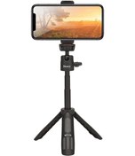 Resim Sones Jmary Mt19 Masaüstü Standı Taşınabilir Mini Selfie Çubuğu Kamera Cep Telefonu Tutucu Tripod 