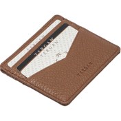 Resim Kahve Deri Unisex Kredi Kartlık - S1KK00001665-S8G 