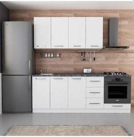 Resim Minar 220 Cm Mutfak Dolabı Beyaz 220-b4 