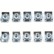 Resim Gaojunshop01 M4 M5 M6 M8 10lu Manganez Celik Klip Somun Seti Motorcycle Car 