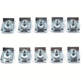 Resim Gaojunshop01 M4 M5 M6 M8 10lu Manganez Celik Klip Somun Seti Motorcycle Car 