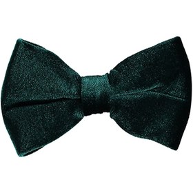 Resim Koyu Yesil Kadife Papyon - Slim Fit / Koyu Yesil / 00 