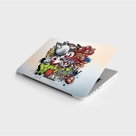 Resim Laptop Sticker Bilgisayar Notebook Pc Kaplama Etiketi Urban 