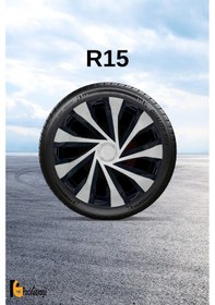 Resim Fiat Fiorino 15'' İnç Jant Kapağı 4 Adet Siyah Gri C123 