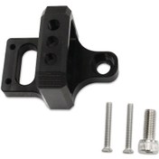 Resim Jeehugo Alüminyum Alyaş Siyah Solenoid Braket Seti - Montajlı Tutucu Takımı 