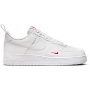 Resim Nike Beyaz Air Force 1 '07 ''Ripstop Detailed Upper'' Erkek Spor Ayakkabı 