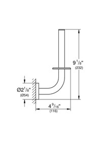 Resim Grohe Tuvalet Kağıtlık Yedek Essentials Cool Sunrise - 40385gl1 