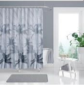 Resim Zethome Tropik Banyo Duş Perdesi 5104 Tek Kanat 1X240x200 Çok Renkli 