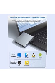 Resim ULT-unite CC10 HDMI USB Video Capture Card 4K (Görüntü ve Kulaklık Çıkışlı, Mikrofon Girişli) 