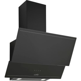 Resim Luno 3420.9.B01 Ankastre Cam Davlumbaz 90 cm Siyah 