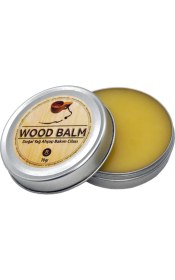 Resim wood Balm Doğal Yağ Ahşap Kuksa Bakım Kremi Cilası 70 gr 