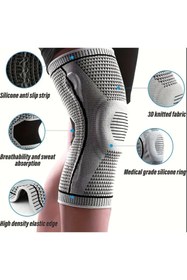 Resim SYNOPE Yumuşak Dolgulu Sporcu Spor Dizliği Egzersiz Bandı Pedi Menisküs Yırtığı İçin Dizlik Bandaj Diz Pedi 