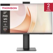Resim THOMSON Supreme Business Monitor 27\ Fhd 100Hz 1920 x 1080 Pop-Up Camera 