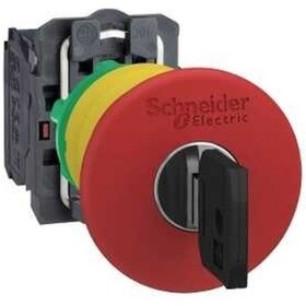 Resim Xb5as9442 - Kırmızı Ø40 Acil Durdurma Butonu Ø22 1nk 