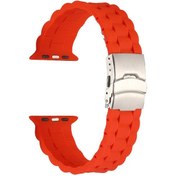 Resim Teknocep Watch 38mm Krd-72 Uyumlu Kordon-turuncu 