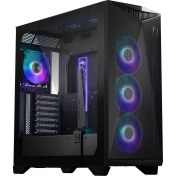 Resim Mpg Gungnır 300R Aırflow Temperli Cam 4 x 120MM Argb Fan E-Atx Gaming Biisayar Kasası 