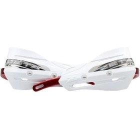 Resim Cloudstore Beyaz Zeta Xc 22 28mm Alüminyum El Koruyucu Motosiklet Off-road Yamaha Ktm 
