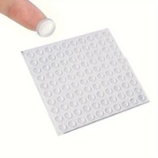 Resim 100 adet Silikon Dolap Kapak Tamponu - Gürültü Sönümleme için Şeffaf Kendinden Yapışkanlı Yarı Küre Pedler, Mobilya, Cam, Metal, Fayans için Şok Emici - Dayanıklı ve Kullanımı Kolay Koruma 